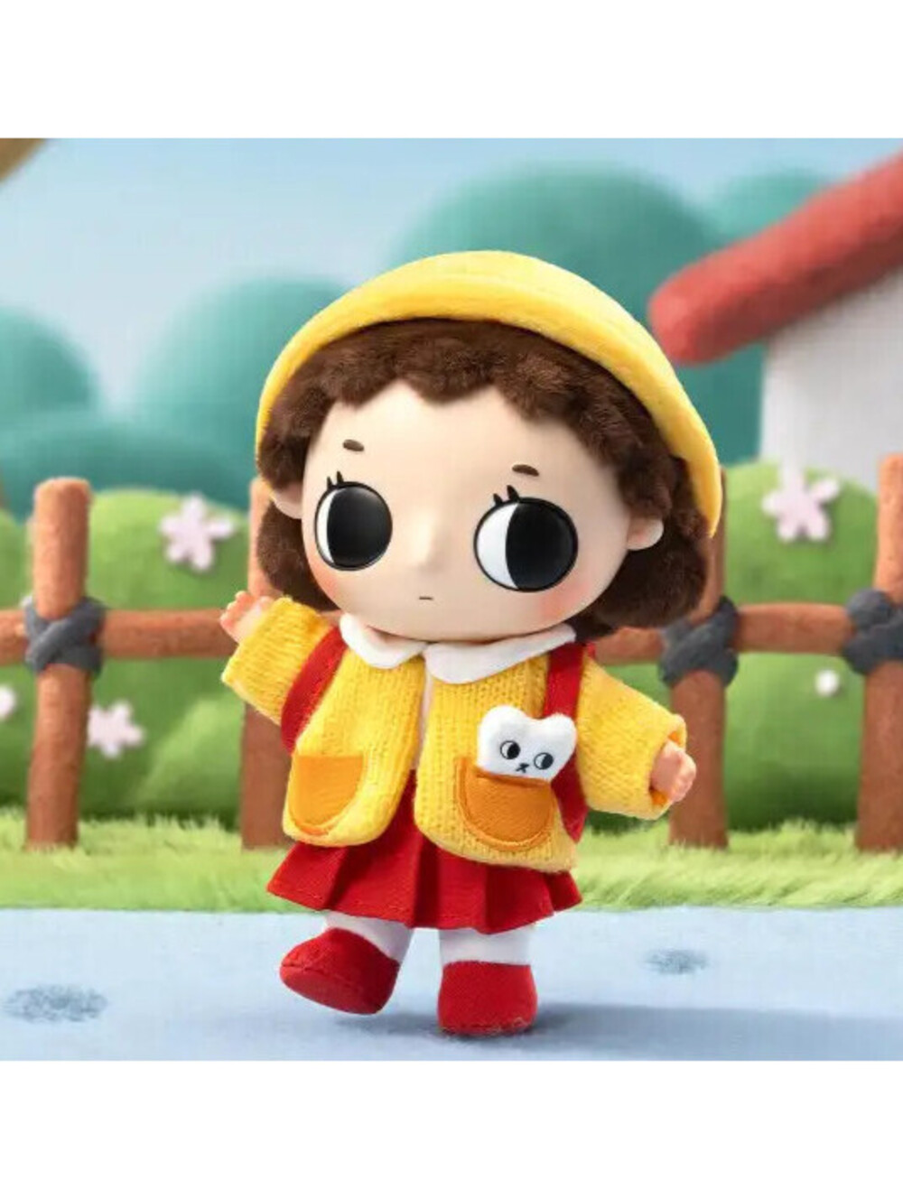 BRAND NEW SEALED Nyota × Chibi Maruko Chan 🍒 Plush Doll Pendant US Seller